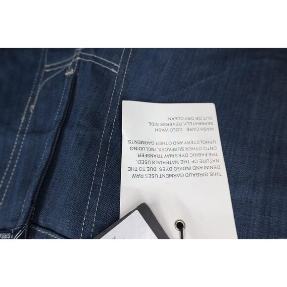 Deadstock Vintage 90s Marithe Francois Girbaud Mens 32 Baggy Denim Jean Shorts - Picture 9 of 16